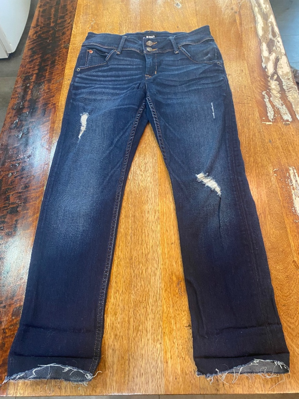 Hudson Colin skinny jeans, size 28